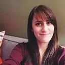 The writer at her desk