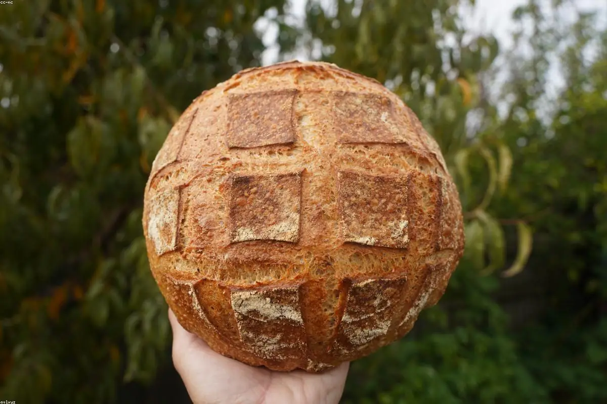Overnight Porridge Loaf